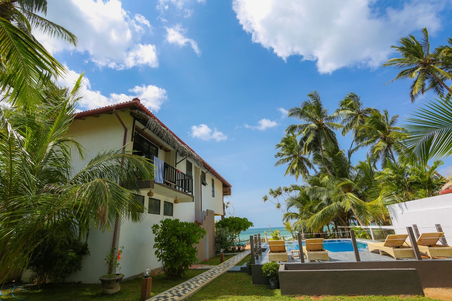 Blue Ocean Resort Hotel in Tangalle, Sri Lanka