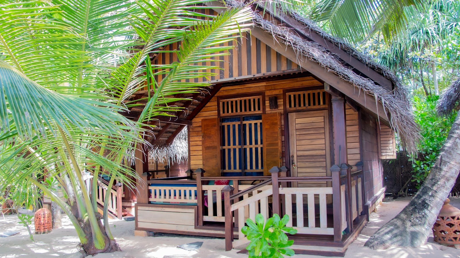 Ganesh Garden Beach Cabanas Hotel in LK, Sri Lanka