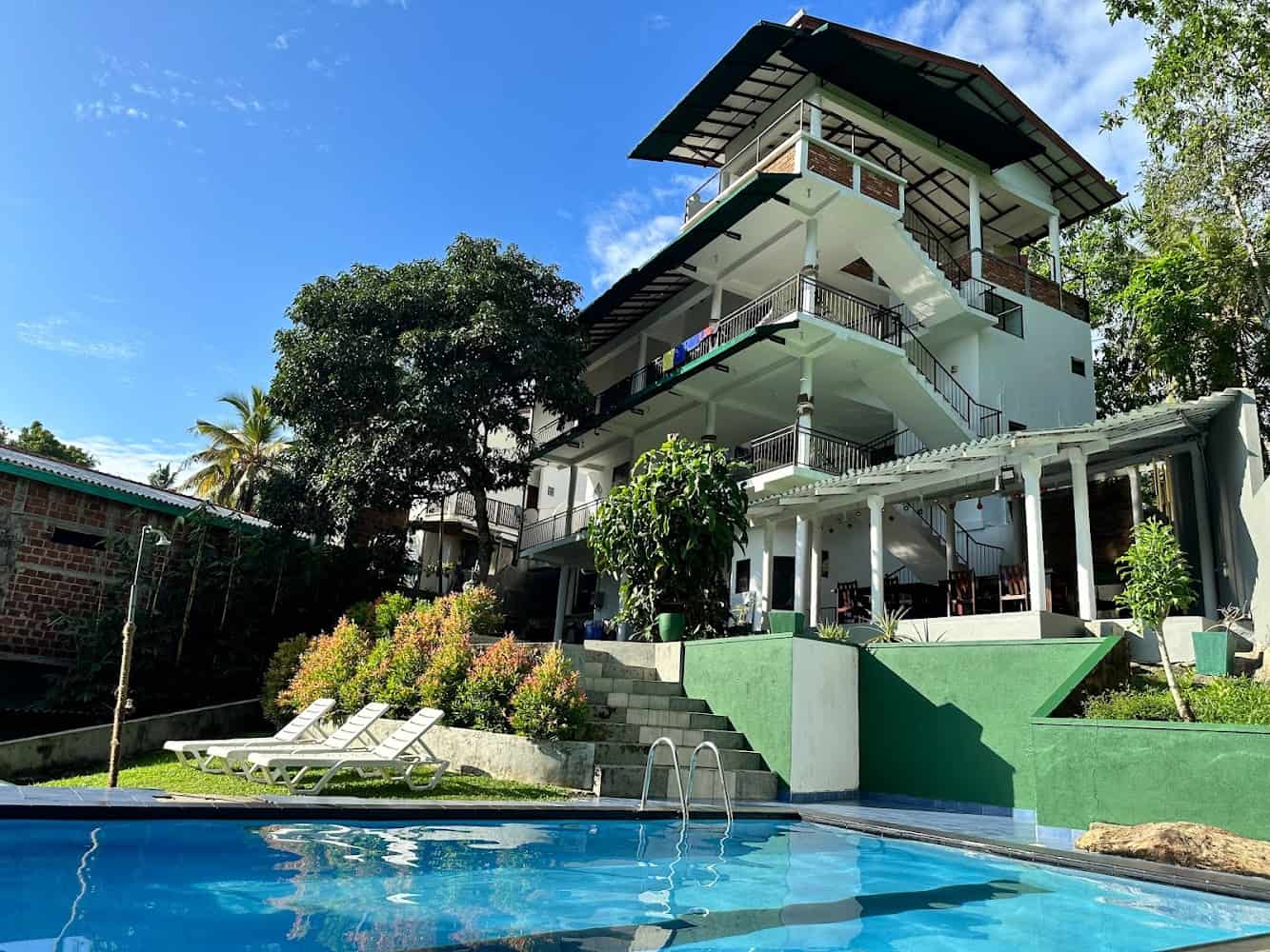 Green Hill Paradise Villa Hotel in Unawatuna, Sri Lanka