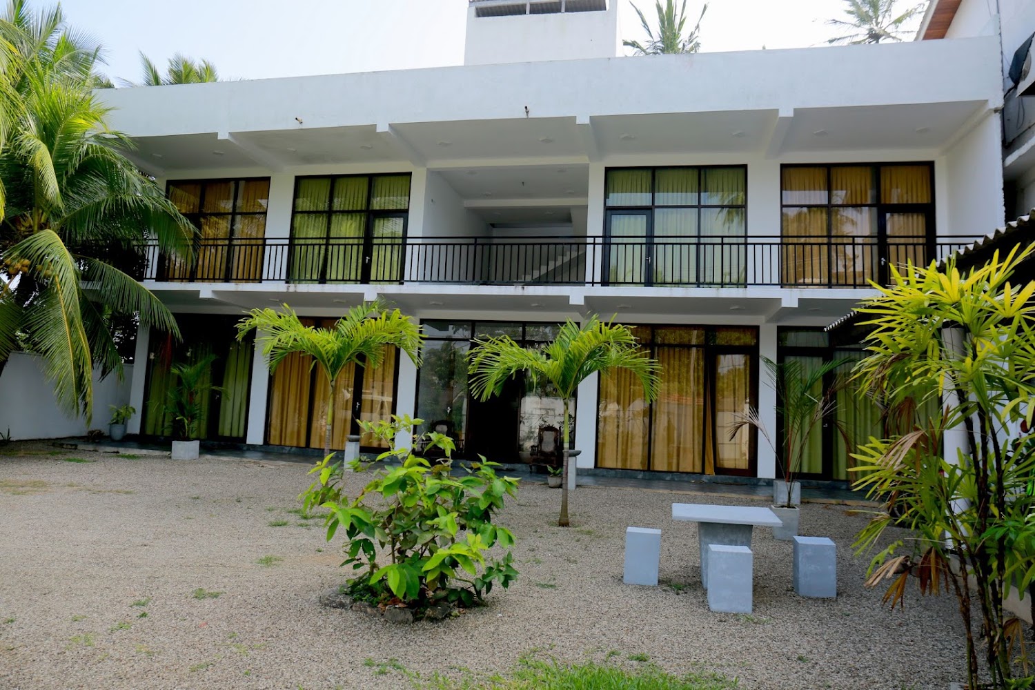 Jayaa Beach Hotel in Talpe, Sri Lanka