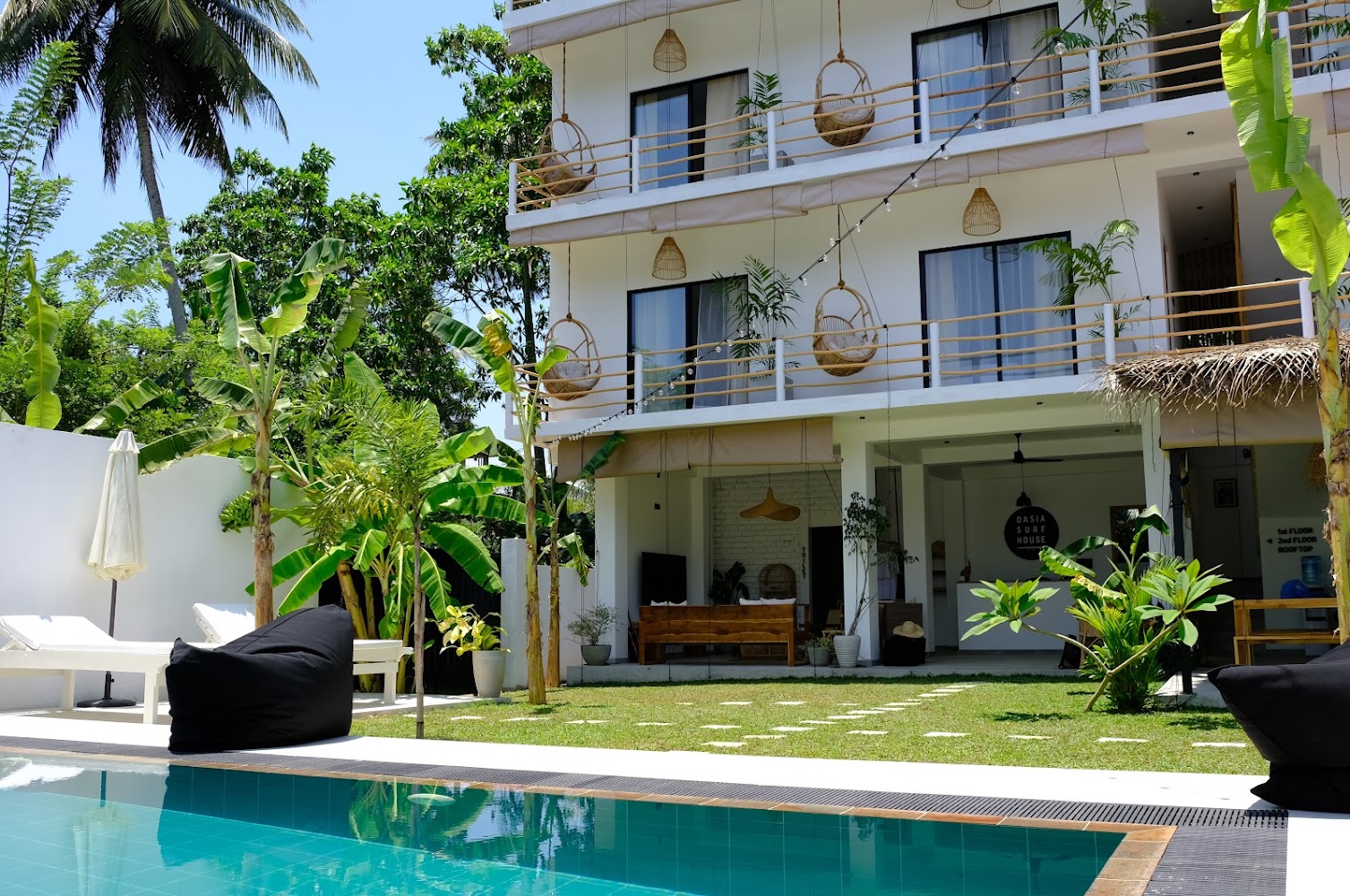 OASIA - Boutique Surf House Hotel in Weligama, Sri Lanka