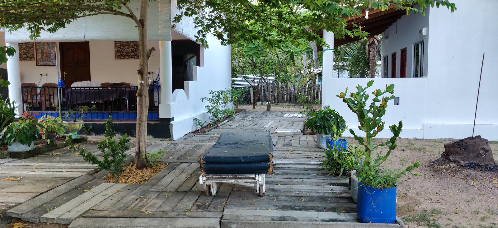 Oceanic White House Hotel in Nilaveli, Sri Lanka