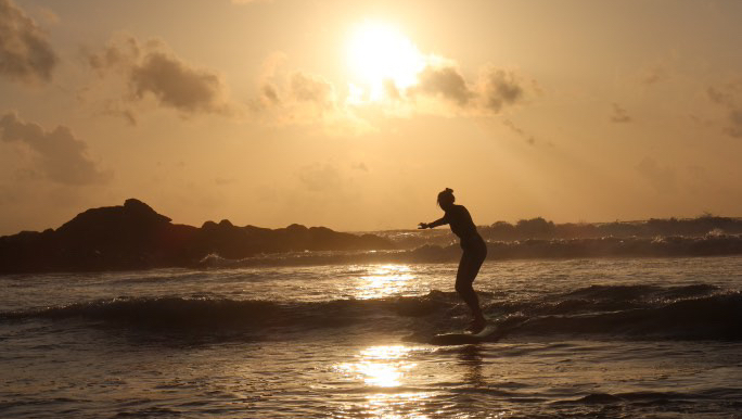 Shana's Surf School Surf school in Bentota, Sri Lanka