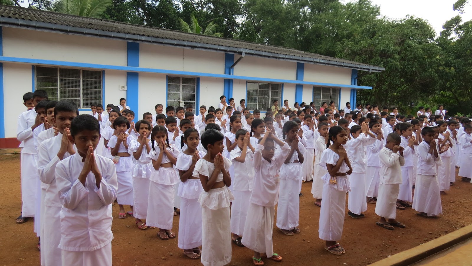 Sinhala Buddhist College School in Matale, Sri Lanka