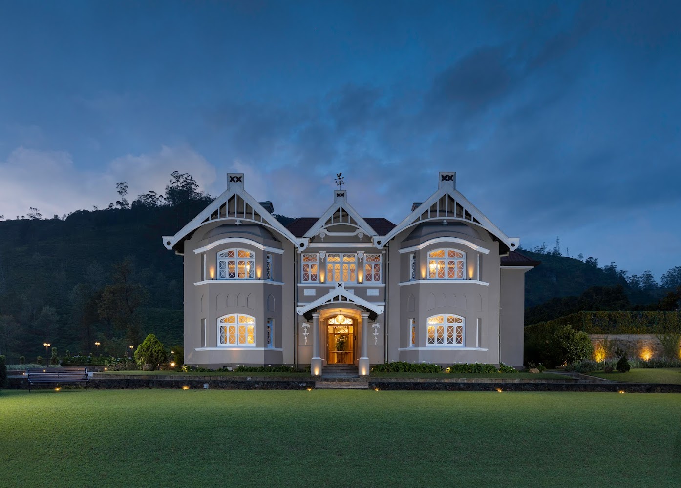 The Bellwood Manor Hotel in Nuwara Eliya, Sri Lanka