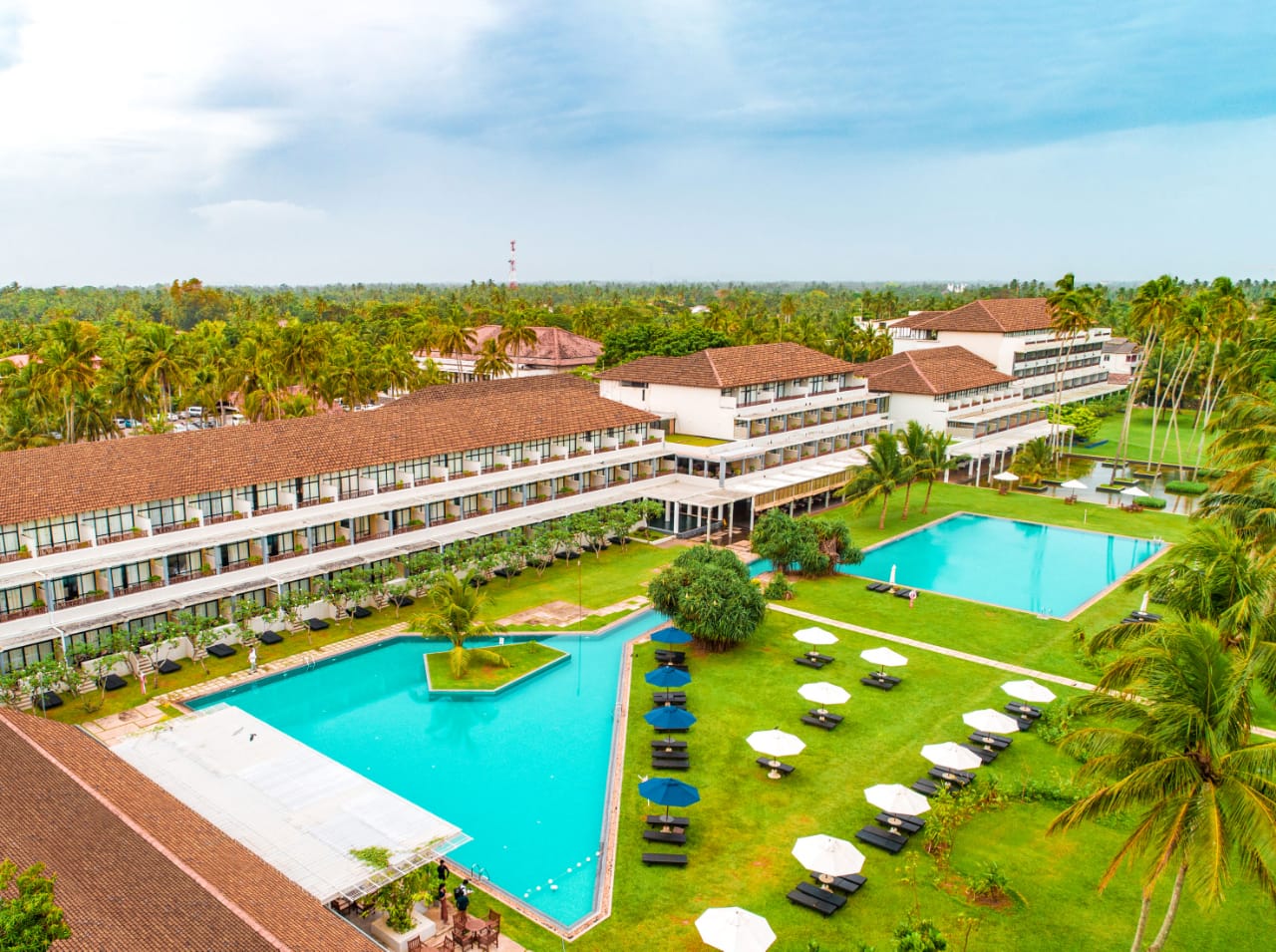 The Blue Water Hotel and Spa Hotel in Wadduwa, Sri Lanka