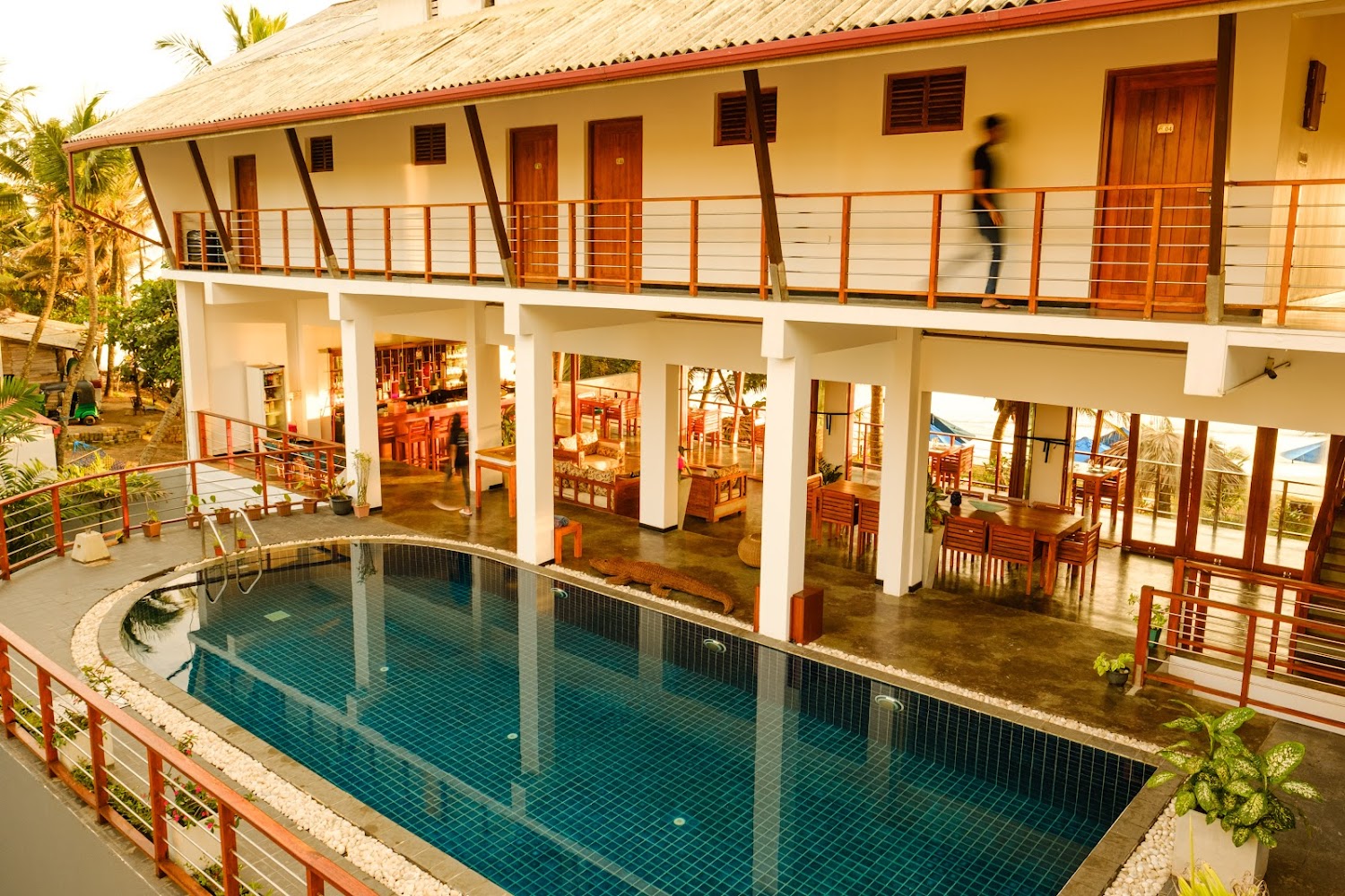 The Seascape Hotel in Matara, Sri Lanka