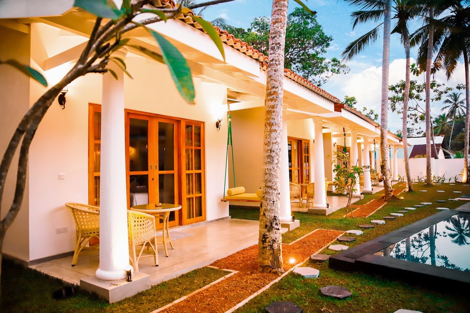 Tree of Life Resort Hotel in Bentota, Sri Lanka