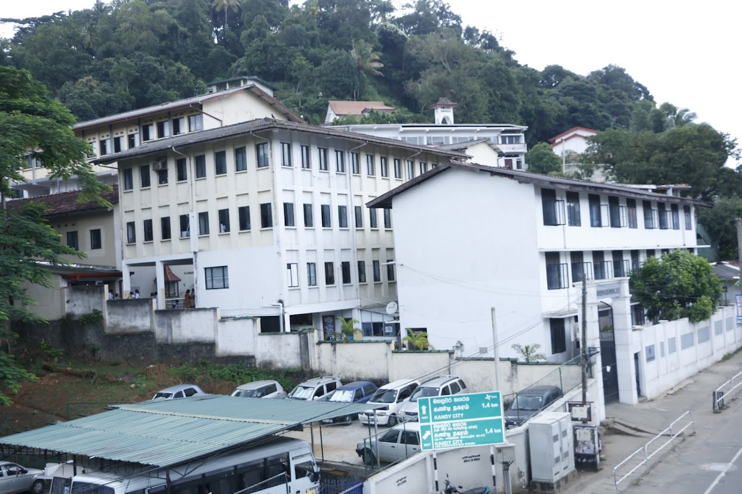 Viharamahadevi Balika Vidyalaya School in Kandy, Sri Lanka